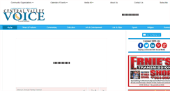 Desktop Screenshot of centralvalleyvoicenews.com